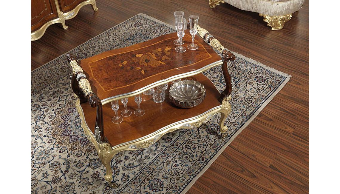 VIMERCATI1Room in classic style Luigi XV 茶幾