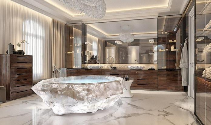 意俱帶你解讀迪拜價值700W全球奢華浴缸