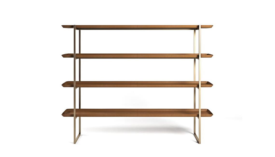 ASTON MARTINV274 獨(dú)立式皮革書(shū)柜