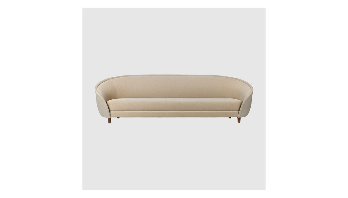 Revers Sofa - Fully Upholstered, 280x100, Wood base沙發(fā)