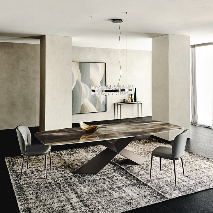 Tyron Crystalart長(zhǎng)餐桌