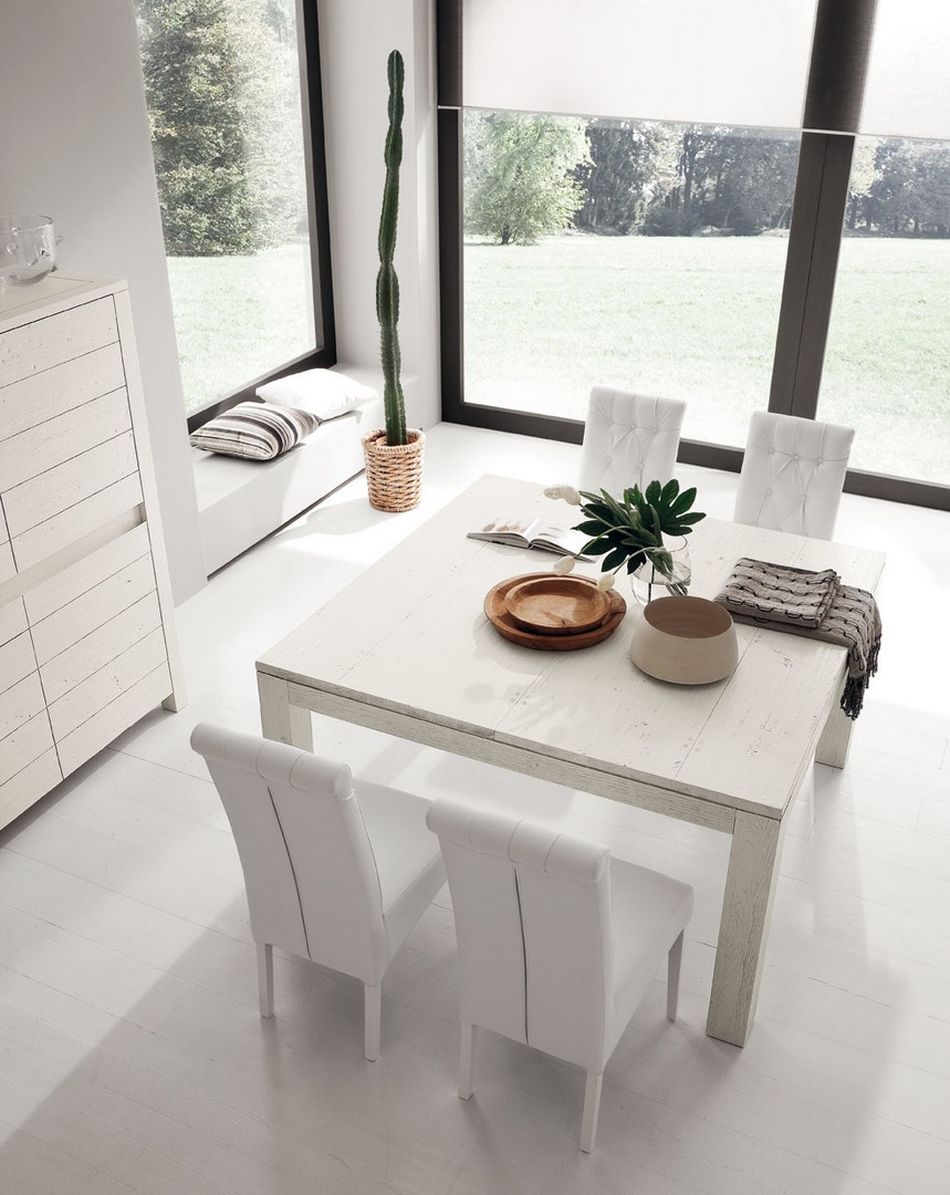 ALTACORTETable Nantes（白）長餐桌