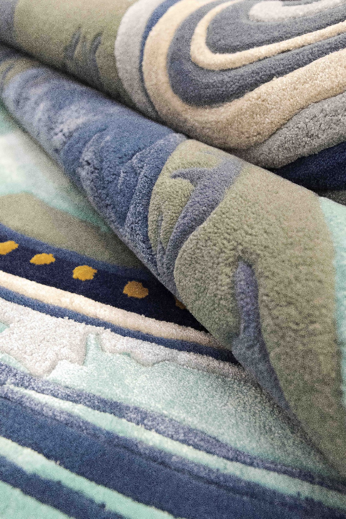 SAHRAIAGATA TEAL BLUE地毯