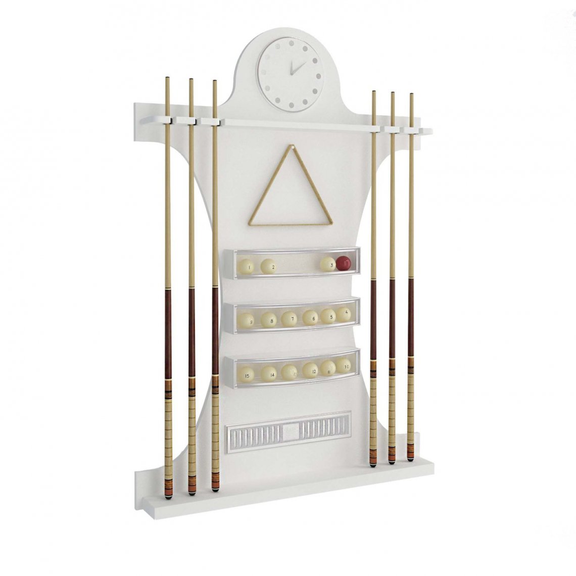 Vismara DesignAD BODY CUE RACK臺(tái)球桿架