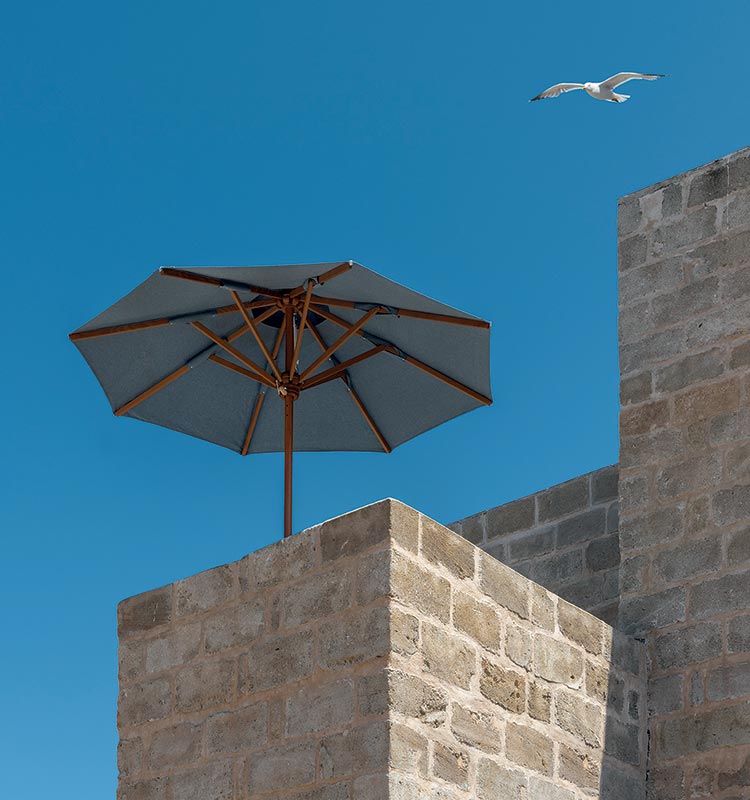 ETHIMOClassic Square parasol 3x3 m遮陽(yáng)傘