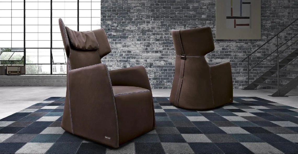 GAMMAContemporary armchair CLUB休閑椅