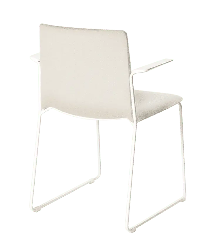 eneaEma sledge chair with closed backrest and arms休閑椅