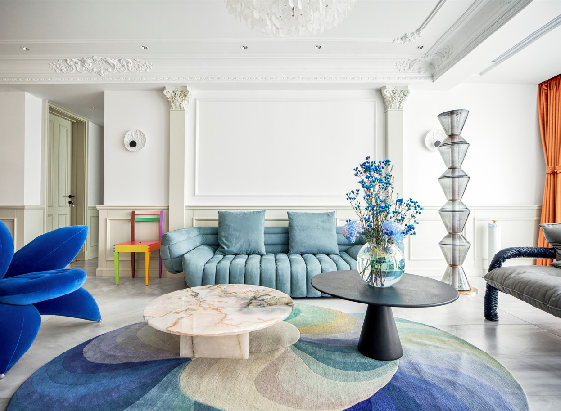 【上海嘉御庭】色彩，讓生活Modern起來(lái)！