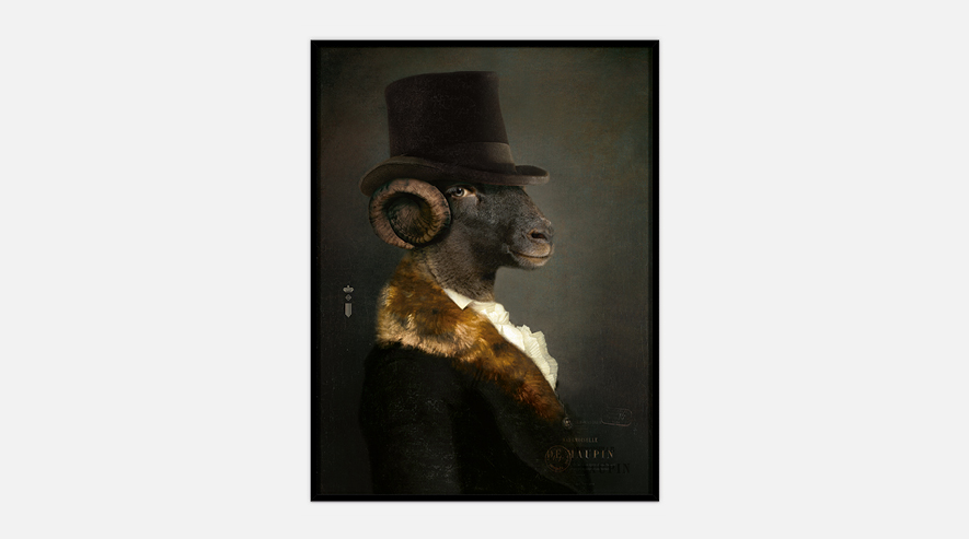 IbrideCollector portrait Maupin畫