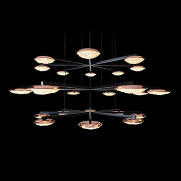 ManooiORIGO STAR SET CRYSTAL CHANDELIER吊燈