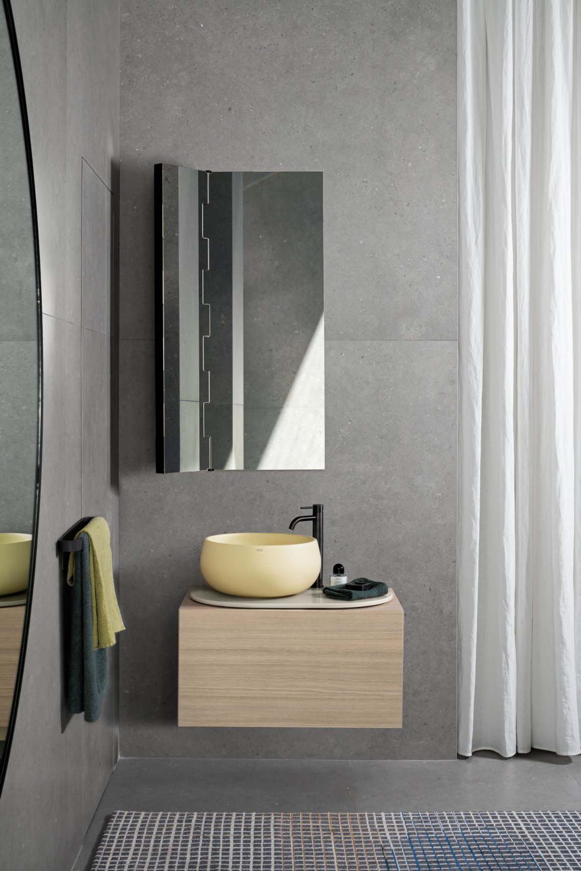 Delfo 76洗臉盆帶柜子