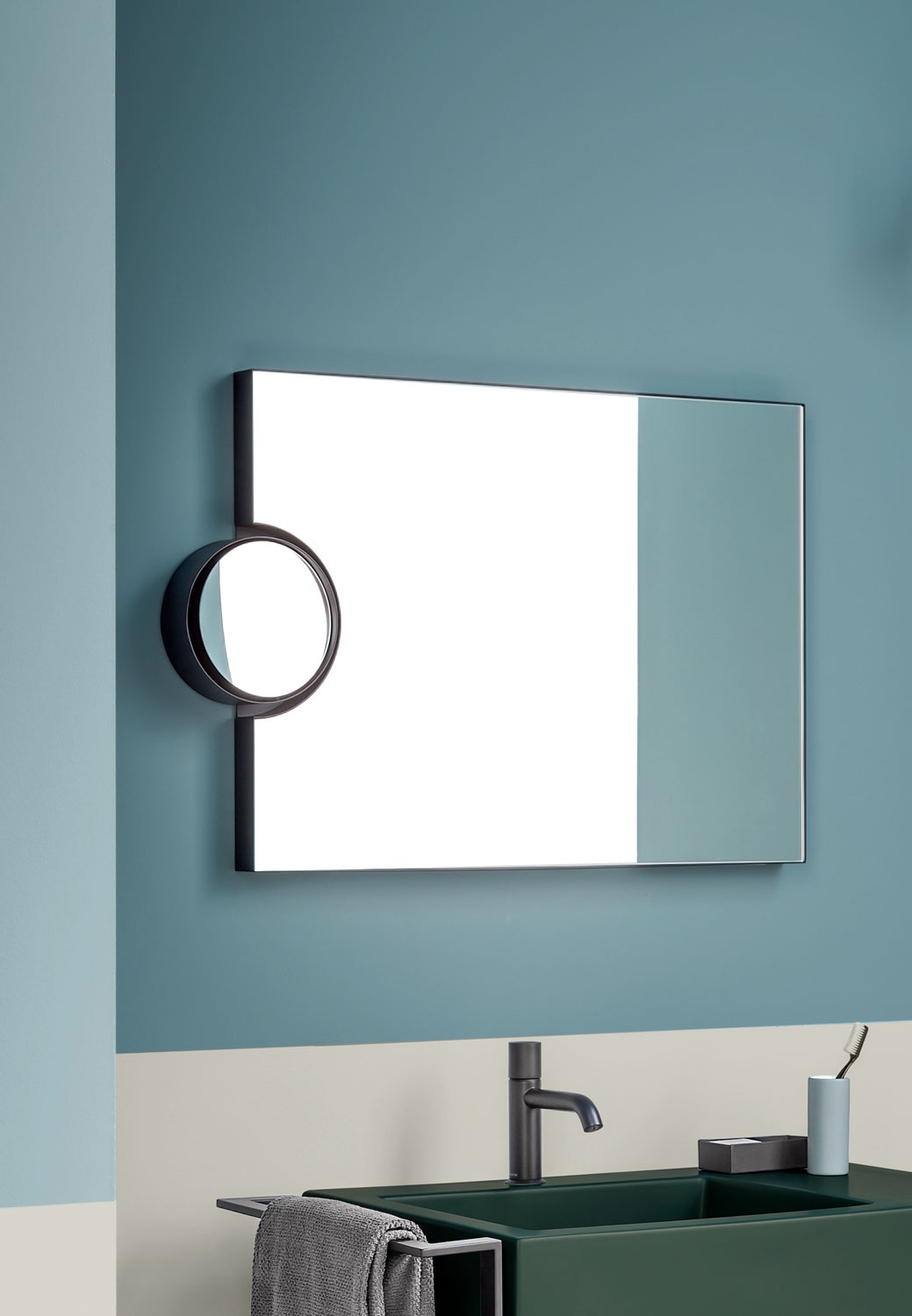 Polifemo mirror 帶開(kāi)關(guān)的LED燈鏡子