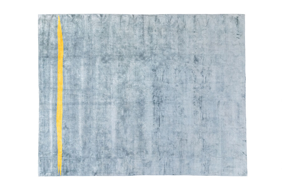 Yellow sign rug地毯