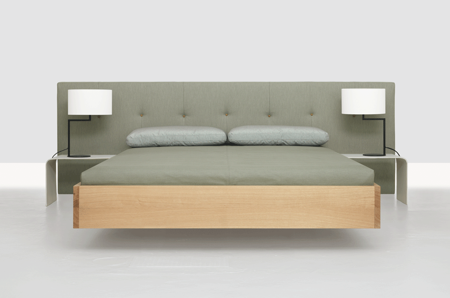 SIMPLE BUTTON雙人床