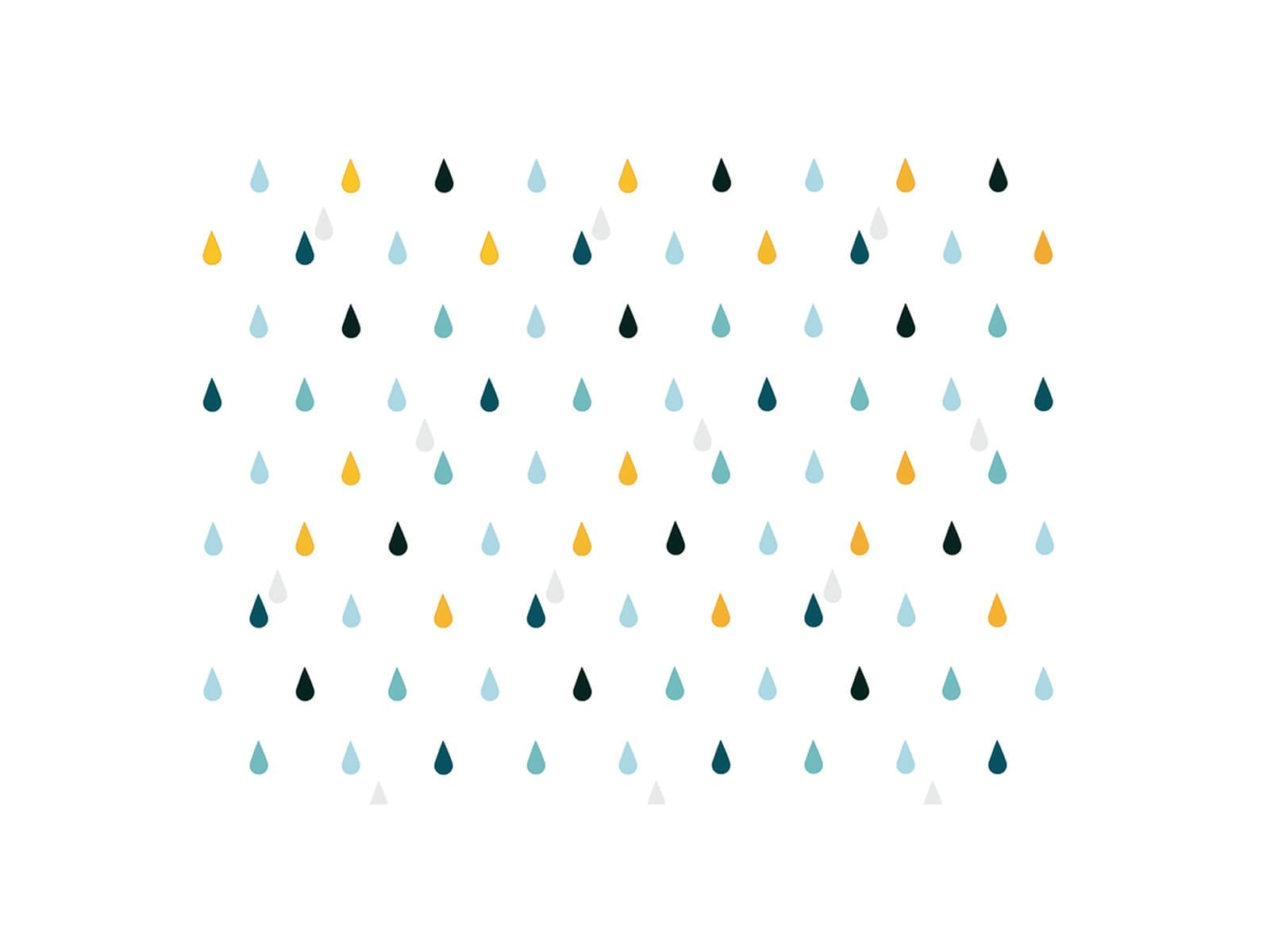 NIDICARTA DA PARATI RAIN BLUE墻飾