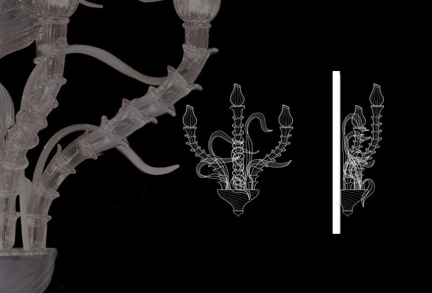 Archimede SegusoPalmeto - Sconce吊燈