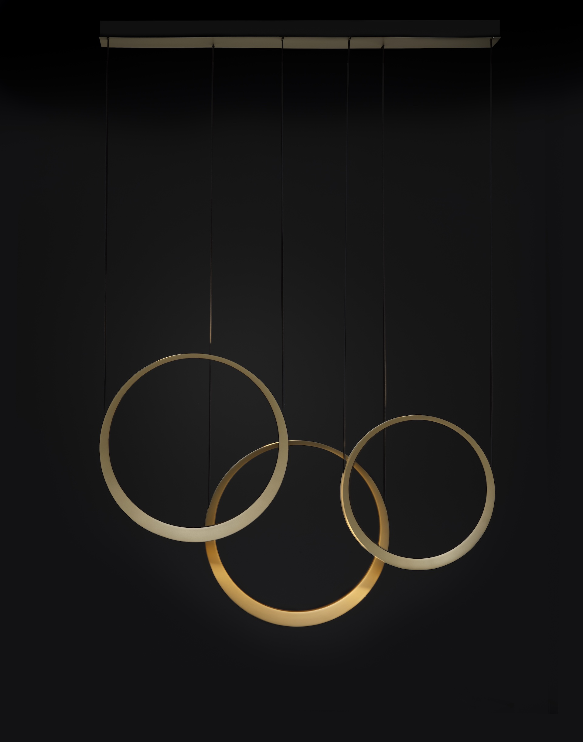 QUASARMoonlight triple suspension吊燈