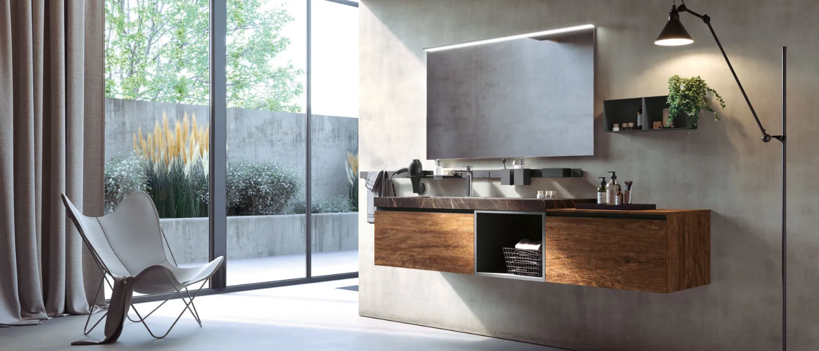 ARCHEDALINEA 01懸掛式浴室柜