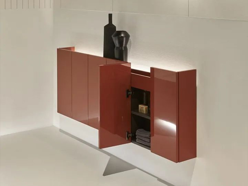 antoniolupi | 和墻面融為一體的極簡收納柜