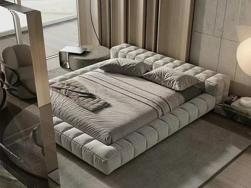 大戶型臥室首選！誰能拒絕這樣松弛有度的極簡大床呀？