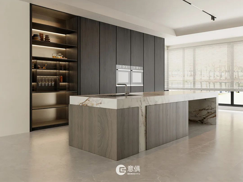 照搬官網(wǎng)櫥柜算不上本事，完全定制化才是真正的“中島專家”！