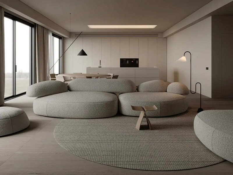 打造簡約與設(shè)計質(zhì)感兼具的客廳，沙發(fā)應(yīng)該怎么選？